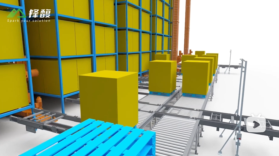 托盘输送线在仓储物流中的应用